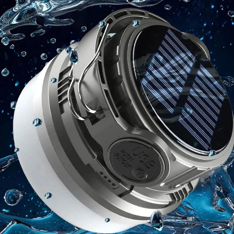 LED Adventure Torch: Rechargeable Aqua-shield Travel-friendly